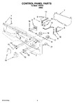 Diagram for 02 - Control Panel Parts