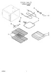 Diagram for 05 - Oven Parts, Miscellaneous Parts