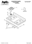 Diagram for 01 - Cooktop Parts