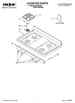 Diagram for 01 - Cooktop Parts