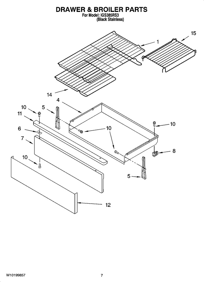 Diagram for IGS385RS3