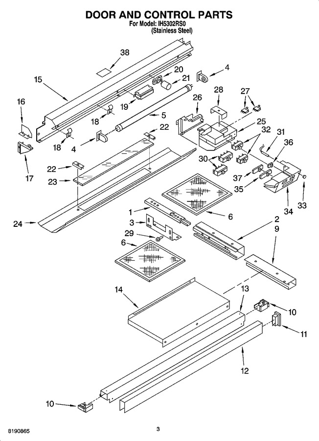 Diagram for IH5302RS0