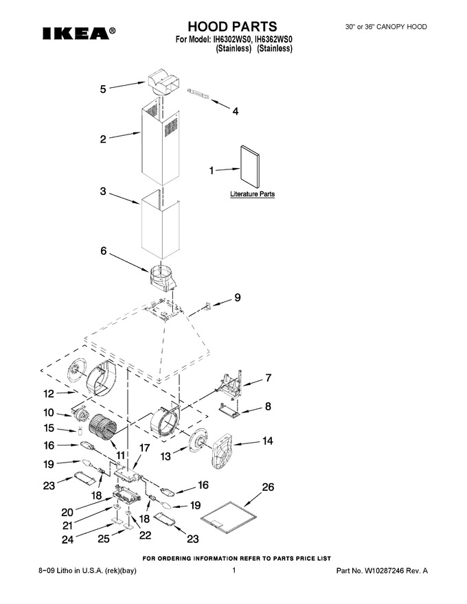 Diagram for IH6362WS0