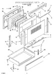 Diagram for 03 - Door And Drawer Parts