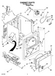 Diagram for 02 - Cabinet Parts