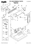 Diagram for 01 - Top And Console Parts