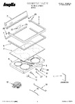 Diagram for 01 - Cooktop Parts