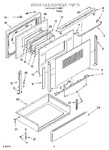 Diagram for 03 - Door And Drawer Parts