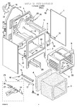 Diagram for 04 - Oven Chassis Parts