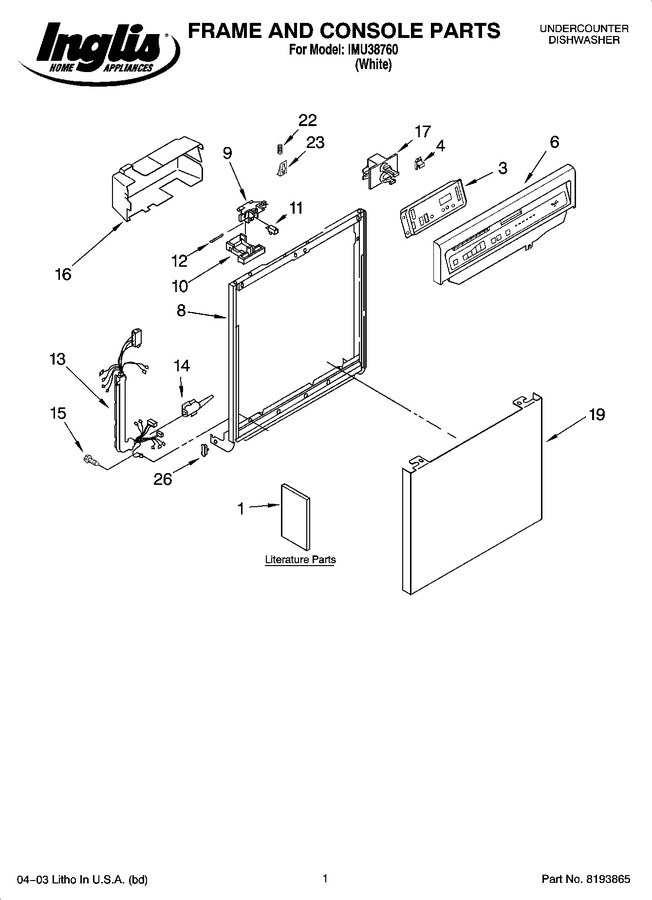 Diagram for IMU38760