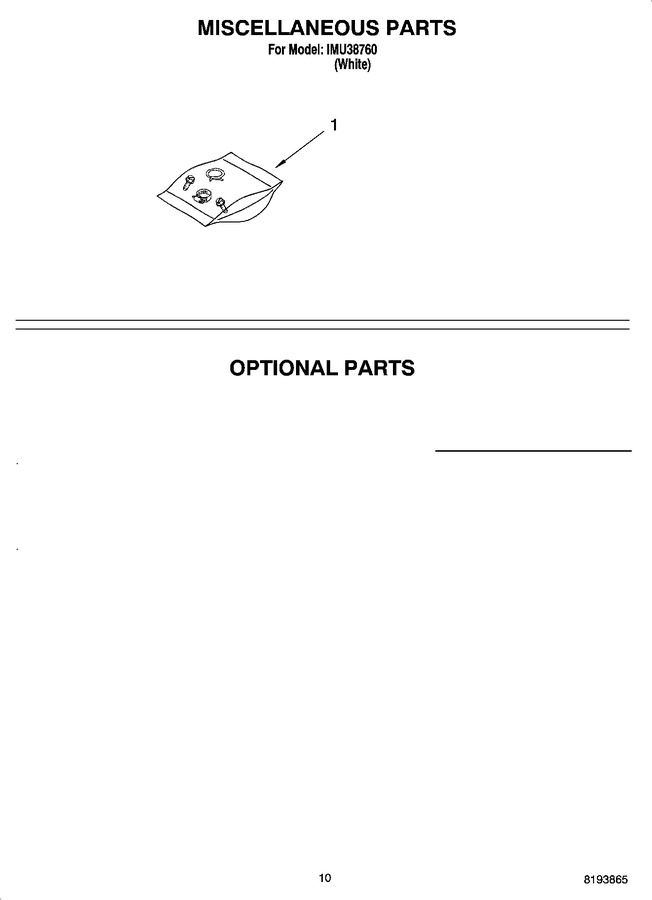 Diagram for IMU38760