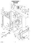 Diagram for 02 - Cabinet Parts