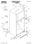 Diagram for 01 - Cabinet Parts
