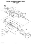 Diagram for 05 - Motor And Ice Container Parts