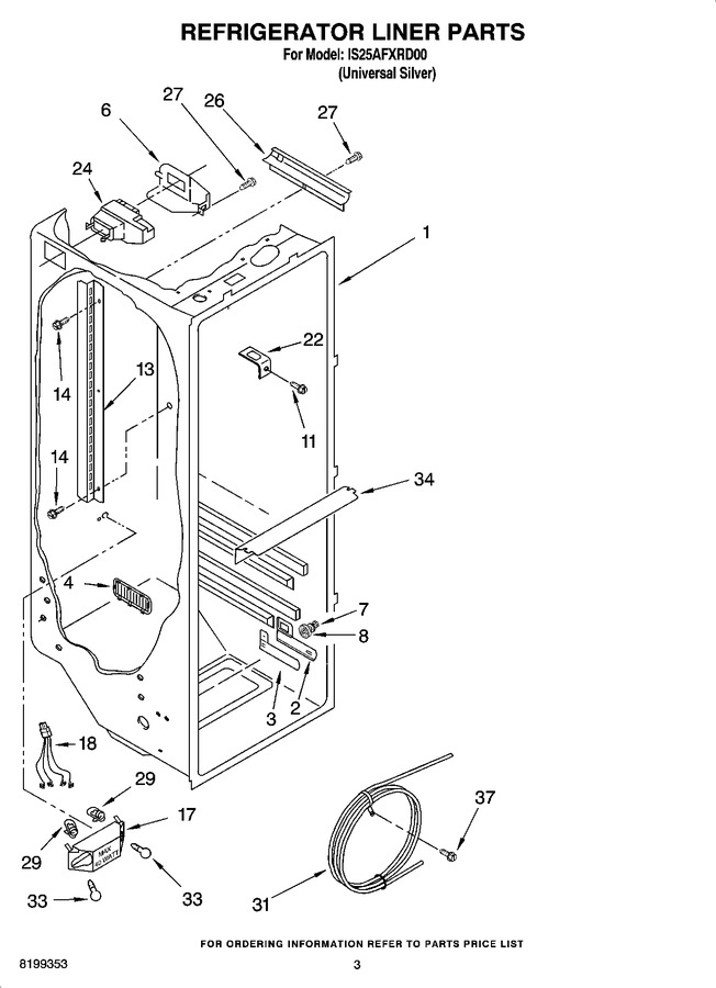 Diagram for IS25AFXRD00