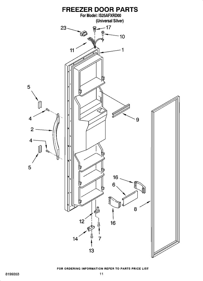Diagram for IS25AFXRD00