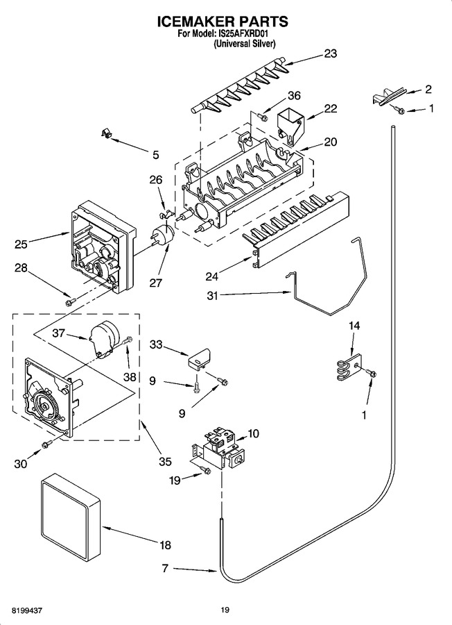 Diagram for IS25AFXRD01