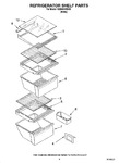 Diagram for 03 - Refrigerator Shelf Parts