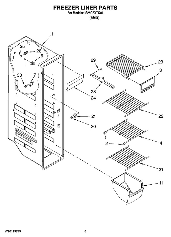 Diagram for IS25CFXTQ01