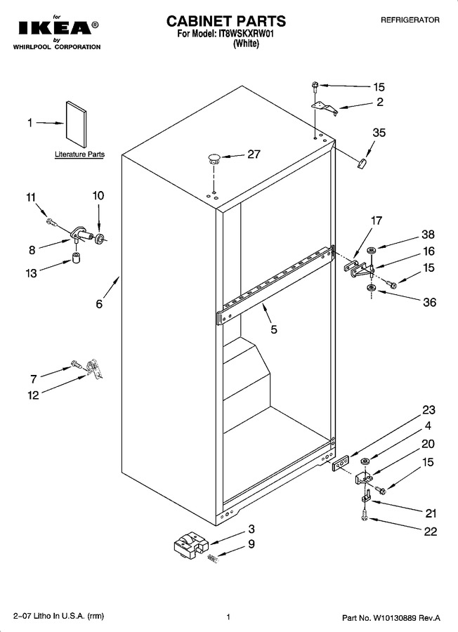 Diagram for IT8WSKXRW01