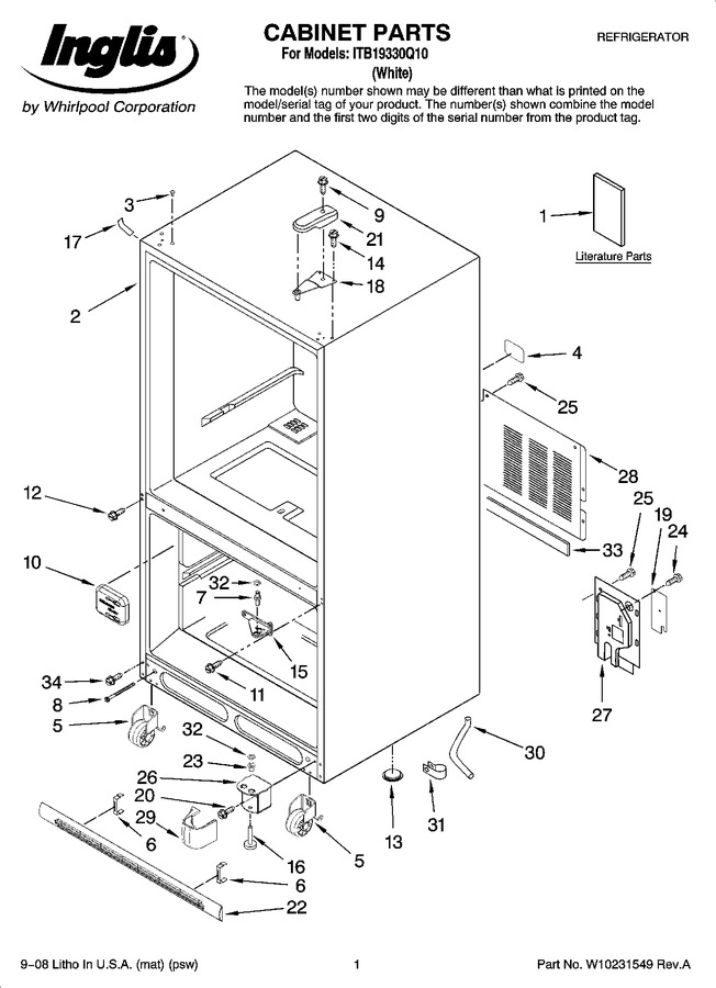 Diagram for ITB19330Q10