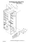 Diagram for 02 - Refrigerator Liner Parts