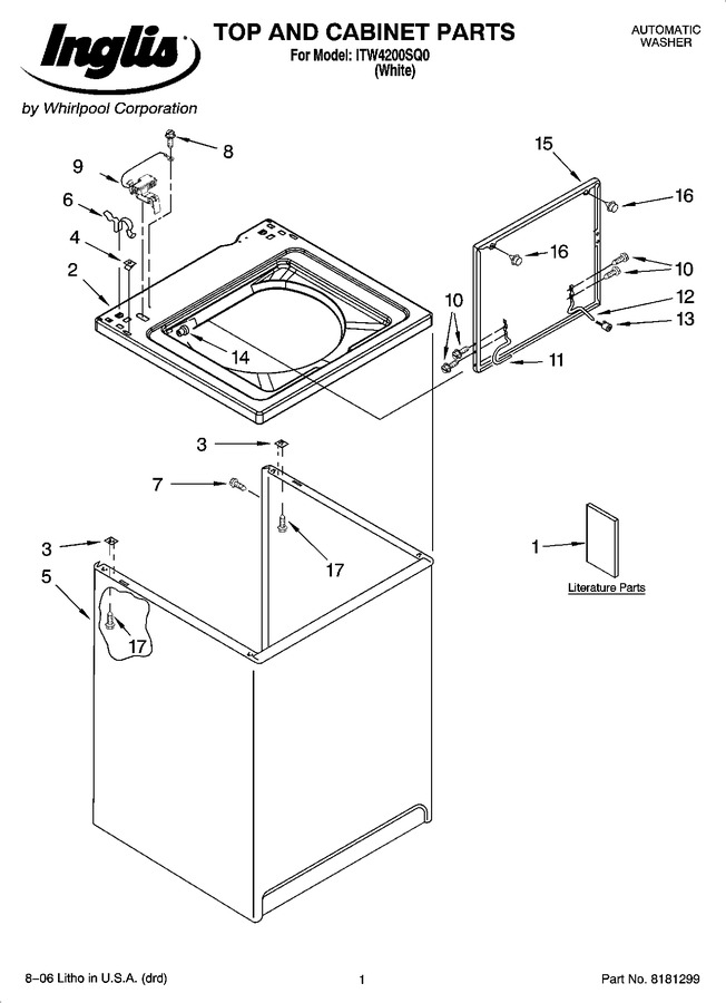 Diagram for ITW4200SQ0