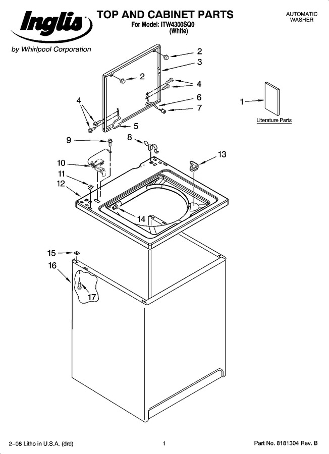 Diagram for ITW4300SQ0