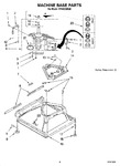 Diagram for 05 - Machine Base Parts