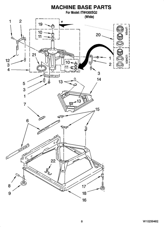 Diagram for ITW4300SQ2