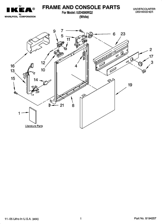 Diagram for IUD4000RQ2