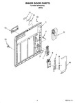 Diagram for 02 - Inner Door Parts