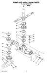 Diagram for 04 - Pump And Spray Arm Parts