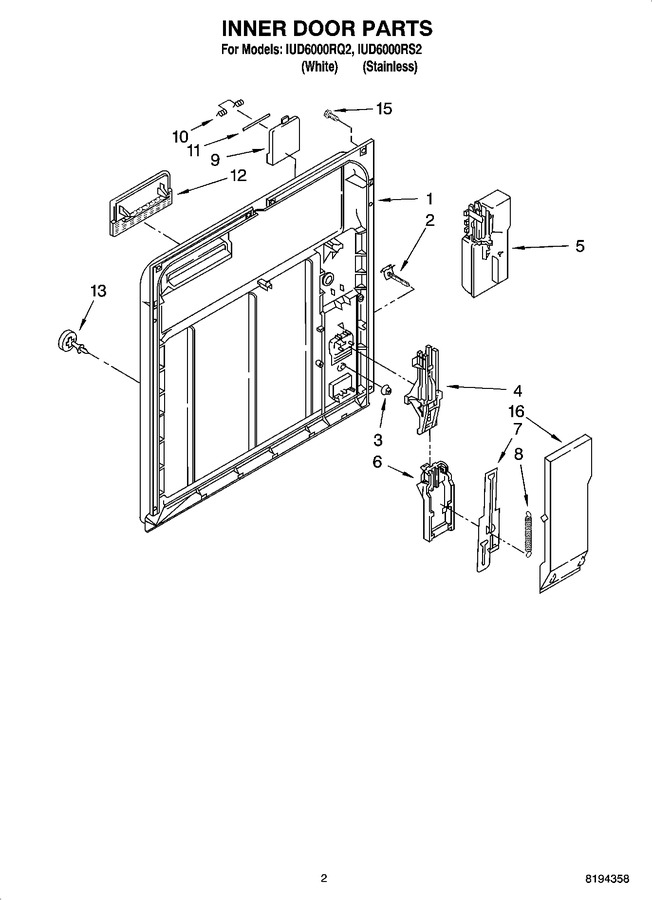 Diagram for IUD6000RS2