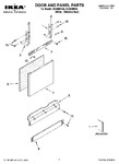 Diagram for 01 - Door And Panel Parts