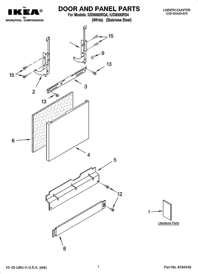 Diagram for IUD8000RQ4