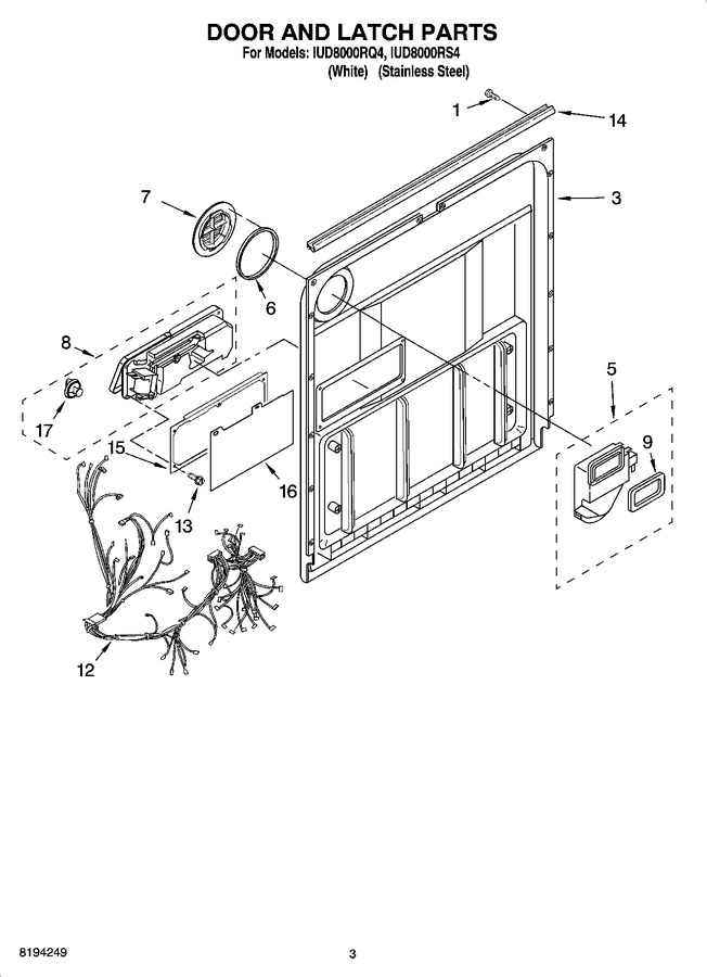 Diagram for IUD8000RS4