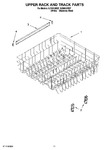 Diagram for 09 - Upper Rack And Track Parts