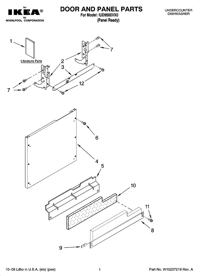 Diagram for IUD9500VX0