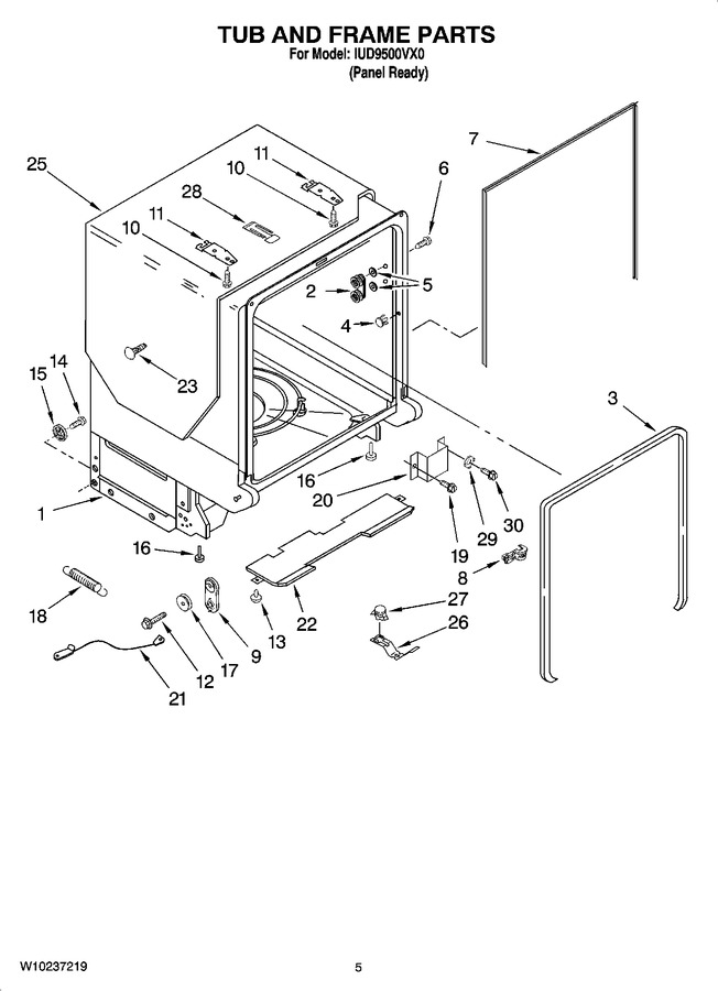 Diagram for IUD9500VX0