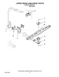 Diagram for 07 - Upper Wash And Rinse Parts