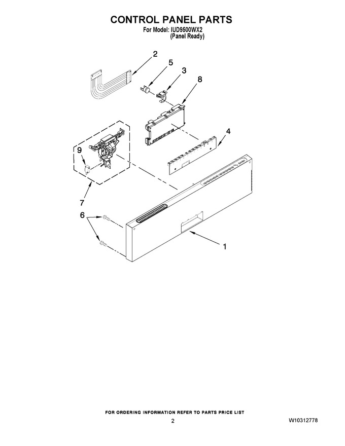 Diagram for IUD9500WX2