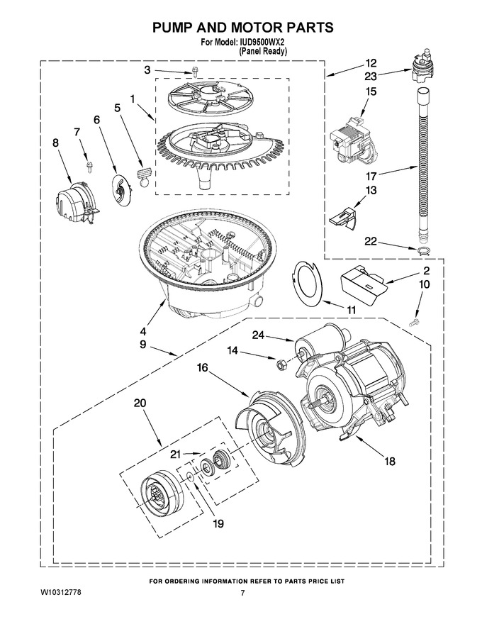Diagram for IUD9500WX2