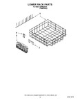 Diagram for 10 - Lower Rack Parts