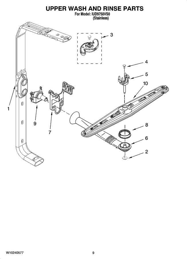 Diagram for IUD9750VS0
