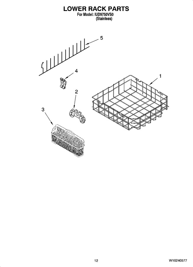 Diagram for IUD9750VS0