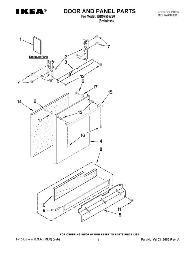 Diagram for IUD9750WS0