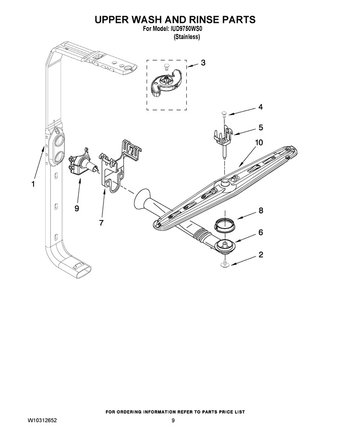 Diagram for IUD9750WS0