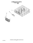 Diagram for 11 - Lower Rack Parts