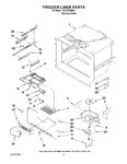 Diagram for 02 - Freezer Liner Parts